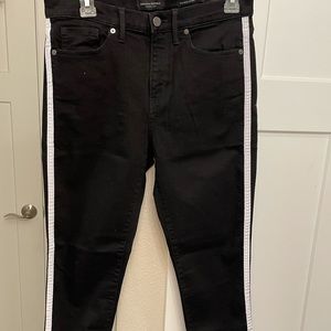 Straight Leg Black Denim